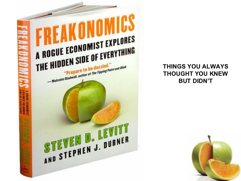 freakonomics book cover