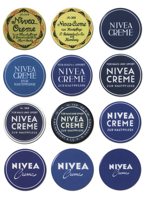 NIVEA logotipi kroz istoriju