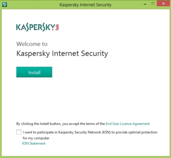 screenshot kaspersky AV 2014 windows 8 installation step 2