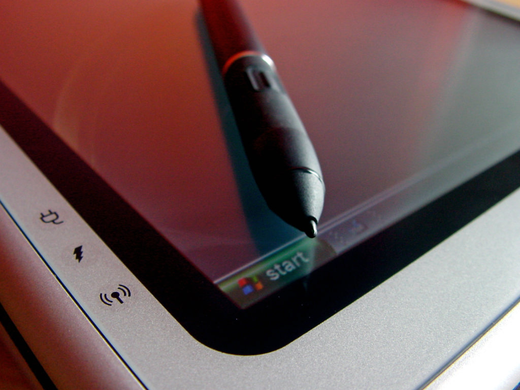 tablet with pen