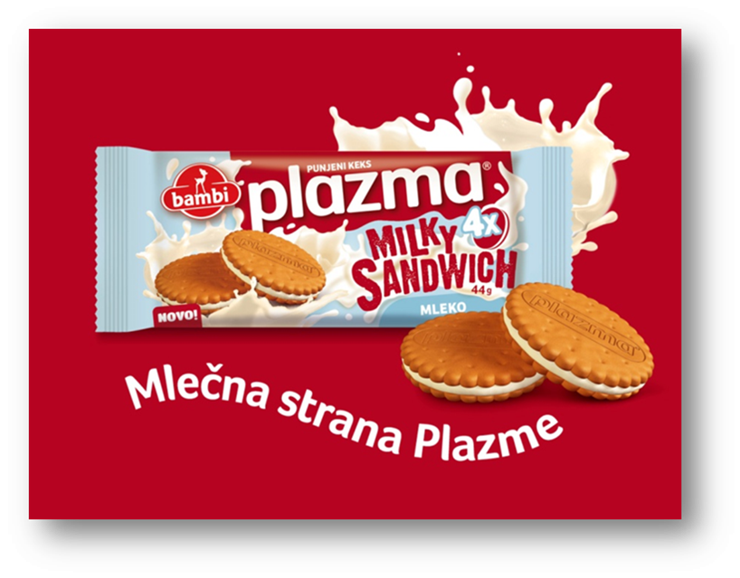 plazma milky sandwich